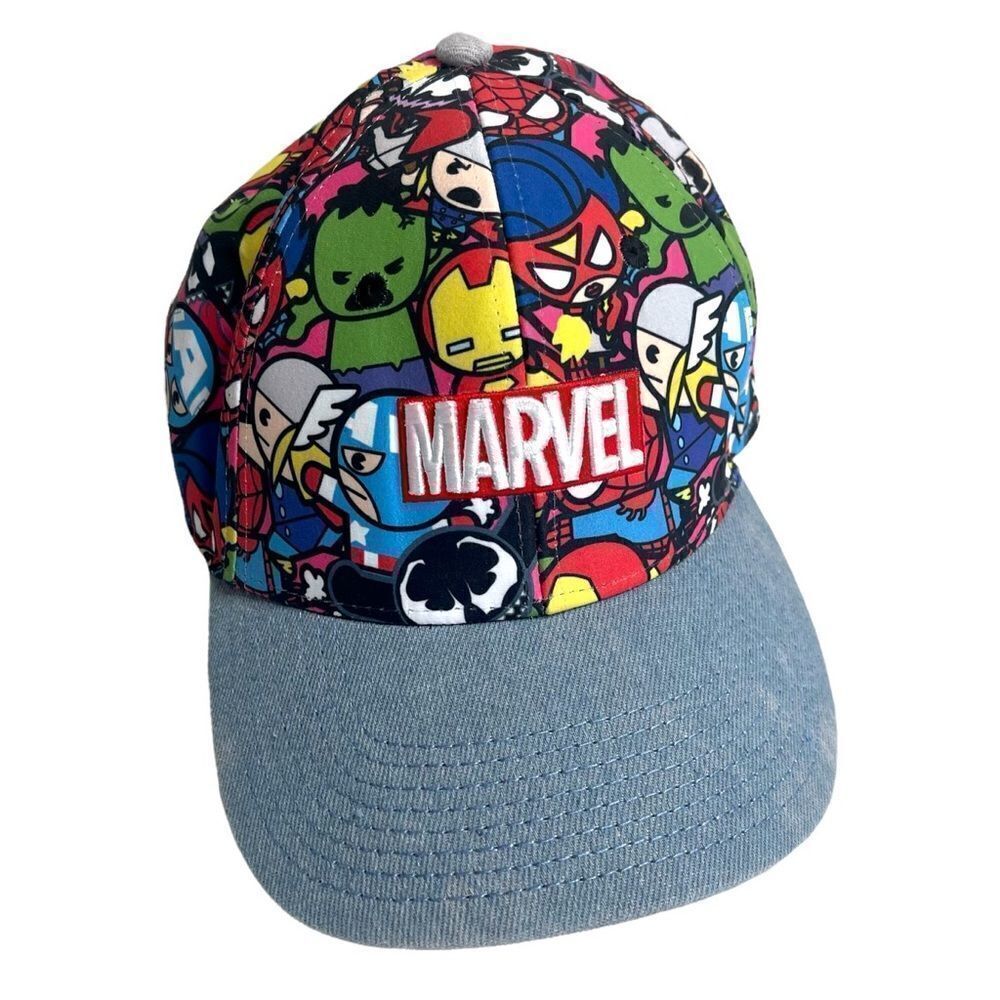 Marvel Avengers Spiderman Iron Man Ball Cap Hat 14 Years and Older